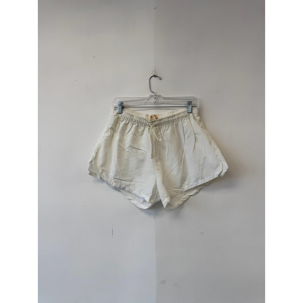 Women's Lightweight Cream Athletic Shorts